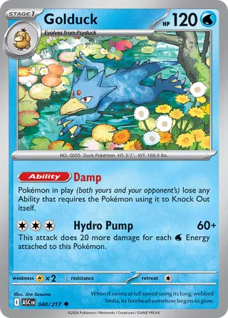 Golduck 040/217 - Ascended Heroes