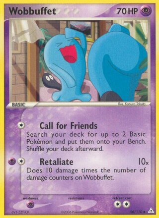 Wobbuffet 56/110 - Holon Phantoms