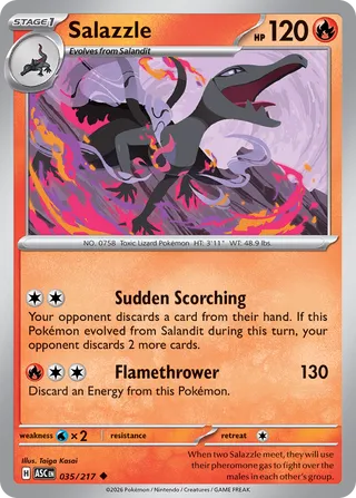 Salazzle 035/217 - Ascended Heroes