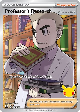 Professor's Research 024/025 - Celebrations