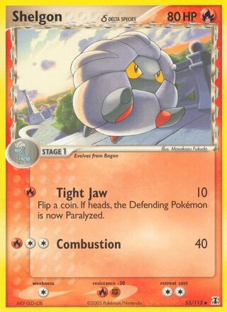 Shelgon 53/113 - Delta Species