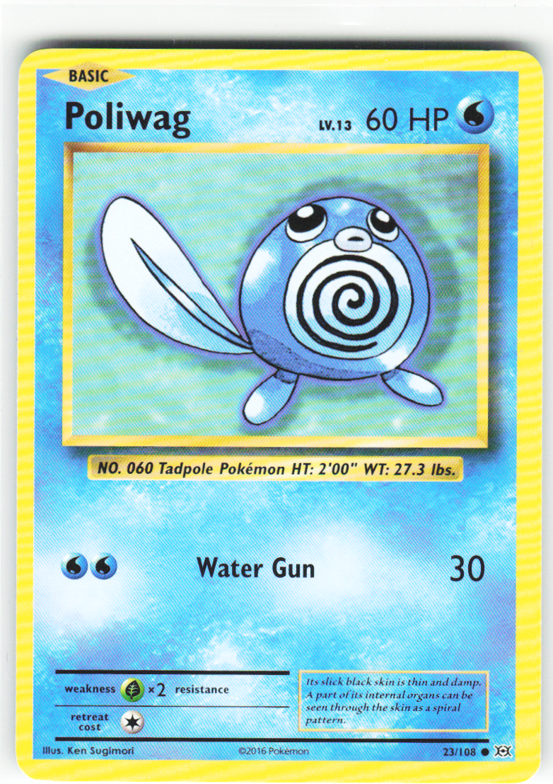 Poliwag 23/108 - Evolutions