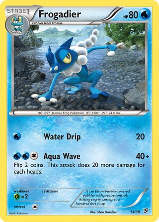 Frogadier 13/39 - XY Starter Set