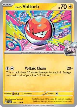 Iono's Voltorb 047/159 - Journey Together