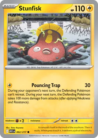 Stunfisk 062/217 - Ascended Heroes