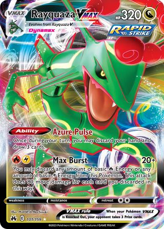 Rayquaza VMAX 101/159 - Crown Zenith