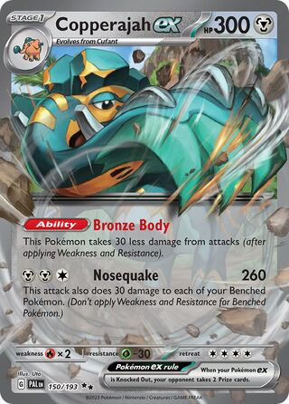 Copperajah ex 150/193 - Paldea Evolved
