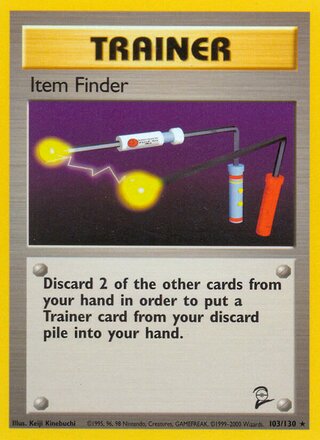 Item Finder 103/130 - Base Set 2