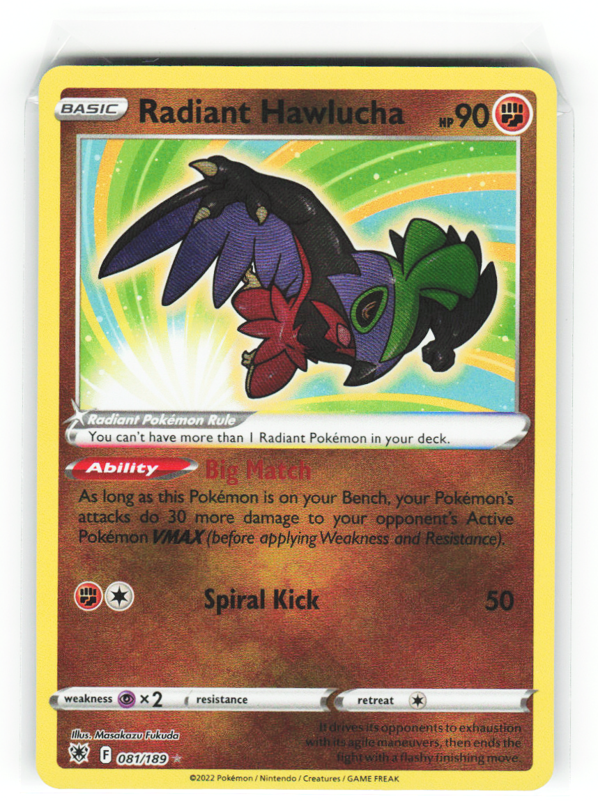 Radiant Hawlucha 081/189 - Astral Radiance
