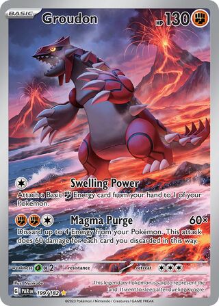 Groudon 199/182 - Paradox Rift