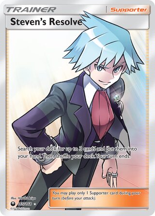 Steven's Resolve 165/168 - Celestial Storm