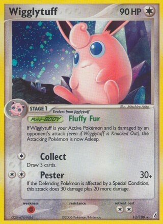 Wigglytuff 13/100 - Crystal Guardians