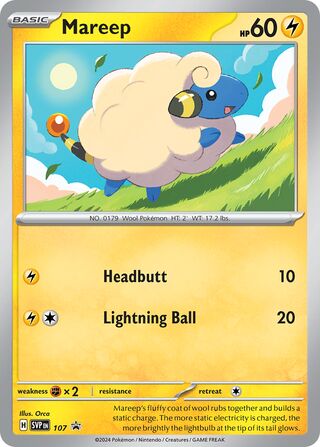 Mareep 107 - Scarlet & Violet Promos