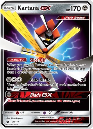 Kartana-GX 70/111 - Crimson Invasion