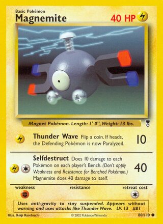 Magnemite 80/110 - Legendary Collection