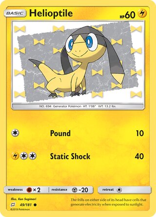 Helioptile 49/181 - Team Up