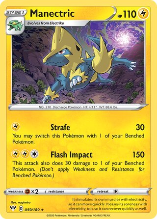 Manectric 059/189 - Darkness Ablaze