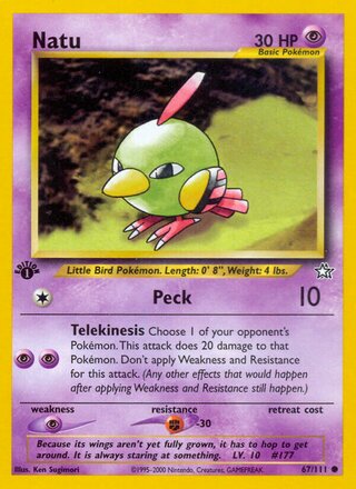 Natu 67/111 - Neo Genesis