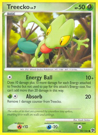 Treecko 90/106 - Emerald