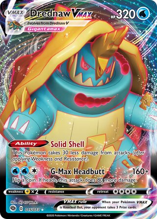 Drednaw VMAX 015/073 - Champion's Path