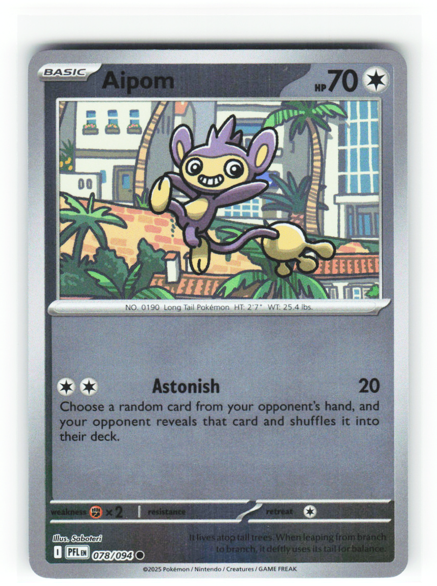 Aipom 078/094 - Phantasmal Flames - NM (ID: 53134932049392) - front
