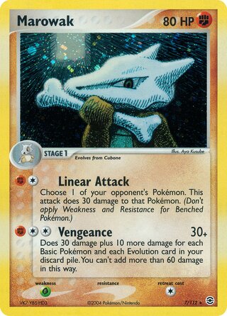 Marowak 7/112 - FireRed & LeafGreen