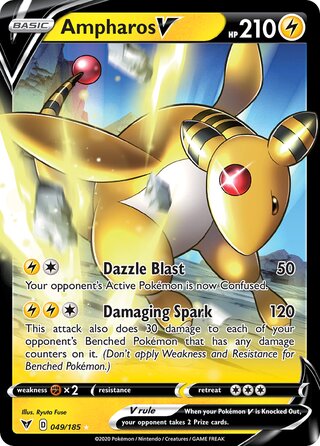 Ampharos V 049/185 - Vivid Voltage