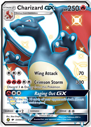 Charizard-GX SV49/SV94 - Hidden Fates