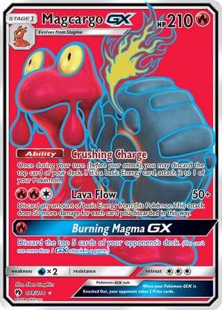 Magcargo-GX 198/214 - Lost Thunder