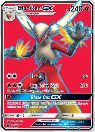 Blaziken-GX 153/168 - Celestial Storm