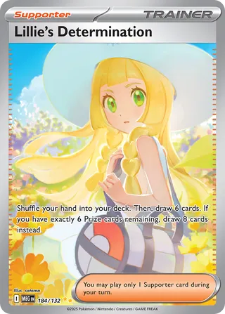 Lillie's Determination 184/132 - Mega Evolution Base