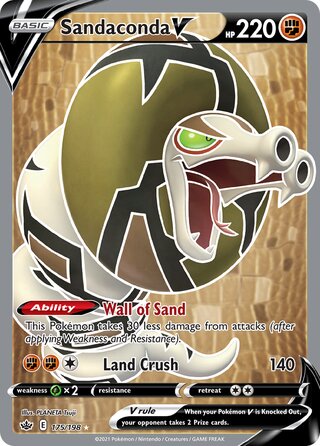 Sandaconda V 175/198 - Chilling Reign
