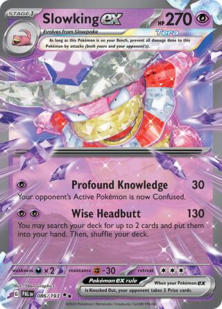 Slowking ex 086/193 - Paldea Evolved