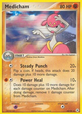 Medicham 42/101 - Hidden Legends