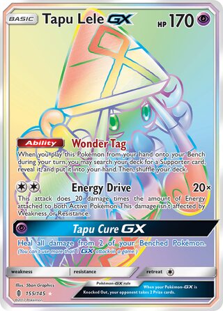 Tapu Lele-GX 155/145 - Guardians Rising