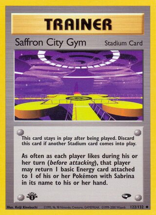 Saffron City Gym 122/132 - Gym Heroes