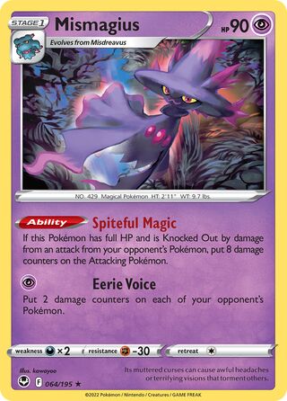 Mismagius 064/195 - Silver Tempest
