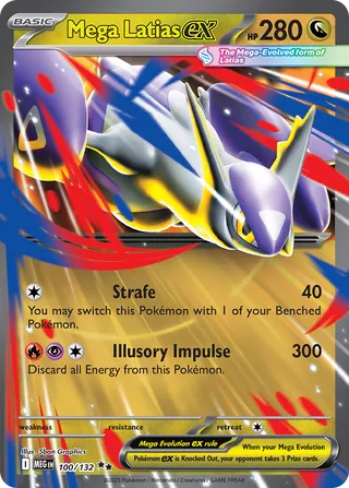 Mega Latias ex 100/132 - Mega Evolution Base