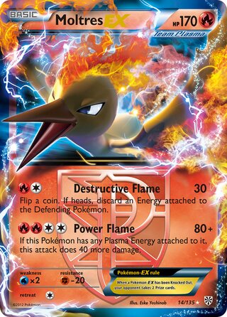 Moltres-EX 14/135 - Plasma Storm