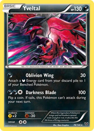 Yveltal 78/146 - XY Base