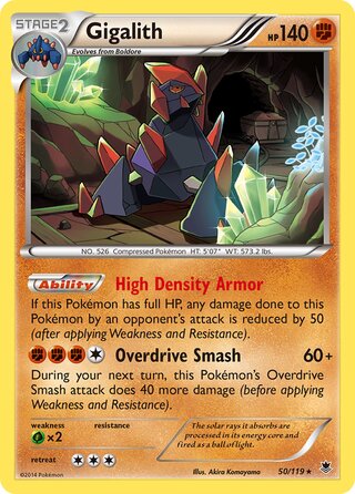 Gigalith 50/119 - Phantom Forces