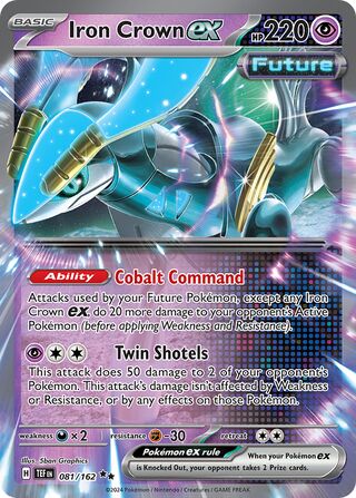 Iron Crown ex 081/162 - Temporal Forces
