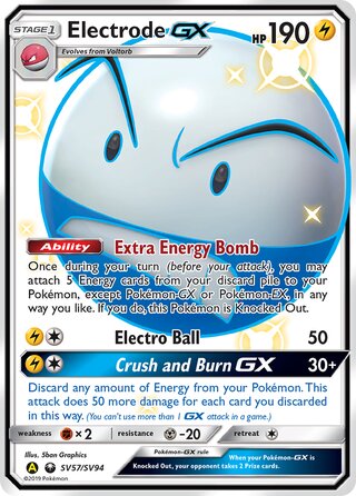 Electrode-GX SV57/SV94 - Hidden Fates
