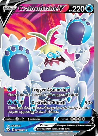 Crabominable V 248/264 - Fusion Strike