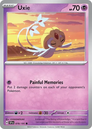 Uxie 078/191 - Surging Sparks