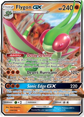 Flygon-GX 110/236 - Cosmic Eclipse