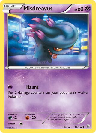 Misdreavus 65/162 - BREAKthrough