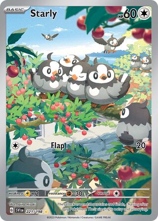 Starly 221/198 - Scarlet & Violet Base