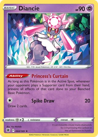 Diancie 068/189 - Astral Radiance