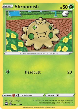 Shroomish 003/172 - Brilliant Stars